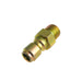 Pressure Washer Hose Fittings Brass 3-8 quick disconnect plug x male thread