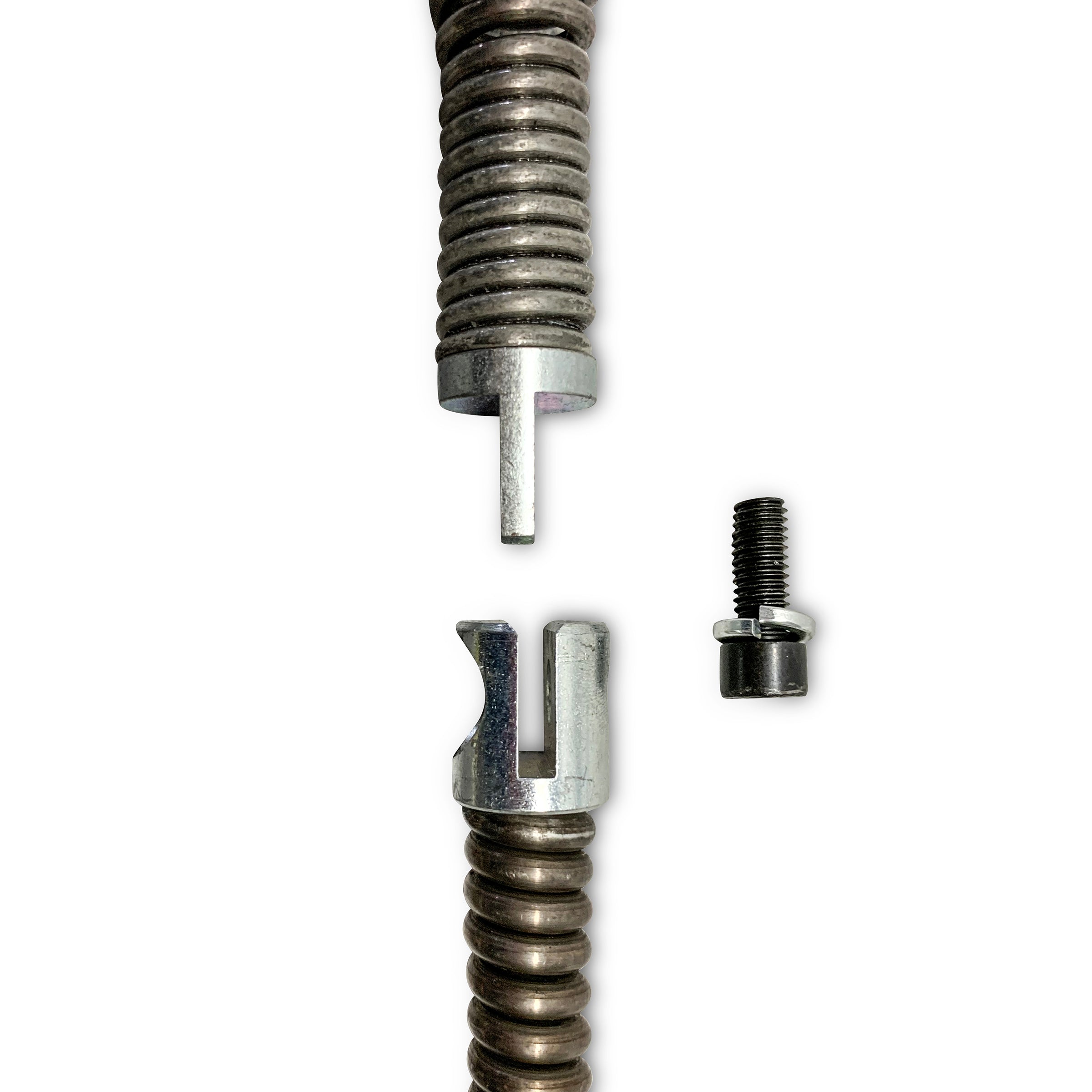 plumbing drain pipe clearing tool attachment