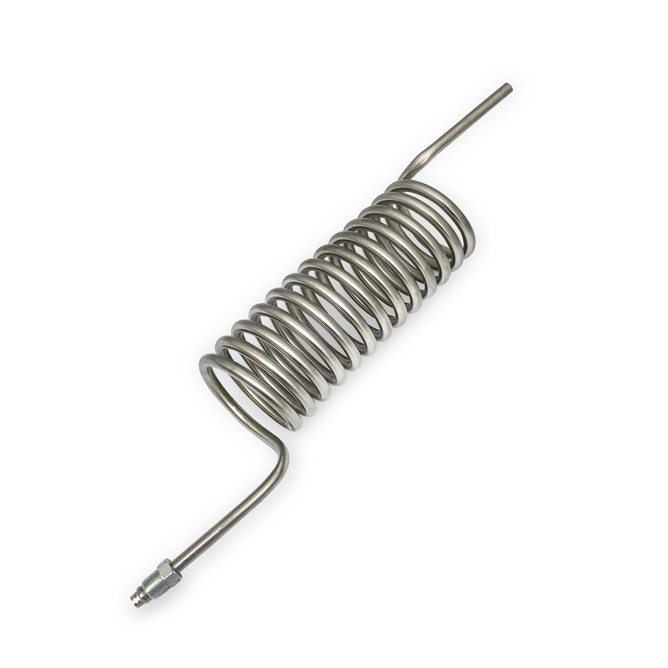 A yellow handheld thermal fogger with a white plastic tank, metal mesh barrel, and metal stand, designed for pest control or disinfection purposes.