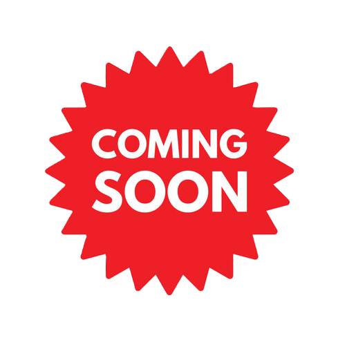 A red starburst graphic with the words COMING SOON in bold white letters centered on it. The light gray background hints at the upcoming release of the powerful Paddock™ Remote Controlled Mower 16HP - 740mm by Paddock.