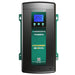 The Enerdrive ePOWER Smart AC Charger by FREE SHIPPING features a black and green design, digital screen showing 27.0V, MENU and SAVE buttons, and indicator lights for multistage smart charging on the front panel.