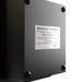 Close-up of a black Enerdrive DC2DC 100amp / 12v Battery Charger / MPPT Reg, SKU: EN3DC100, with a metal label. Features dual DC inputs for charging and solar MPPT. Brand: FREE SHIPPING. Secured by four screws; made in China.