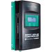 The Enerdrive MPPT Solar Controller w/Display - 12/24V by FREE SHIPPING features a black and green design, advanced MPPT control algorithm, LCD showing 14.2V, Select and Enter buttons, and a warning label on the side.