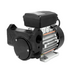 The Gespasa Box Diesel Treatment System by Gespasa, shown against a white background, is a black and silver electric motor for fuel filtration with a rectangular black top casing, side metal cooling fins, and a round mounting base.