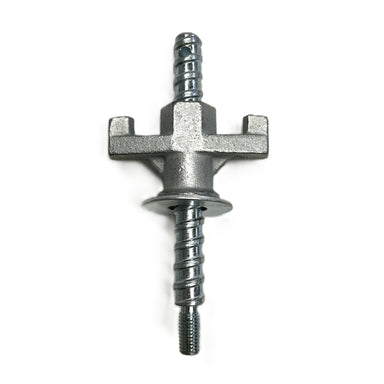 Paddock Core Drill Anchor Bolts feature a threaded rod and winged hexagonal hub and are commonly used for core drill anchoring, as shown in the product image on a white background.