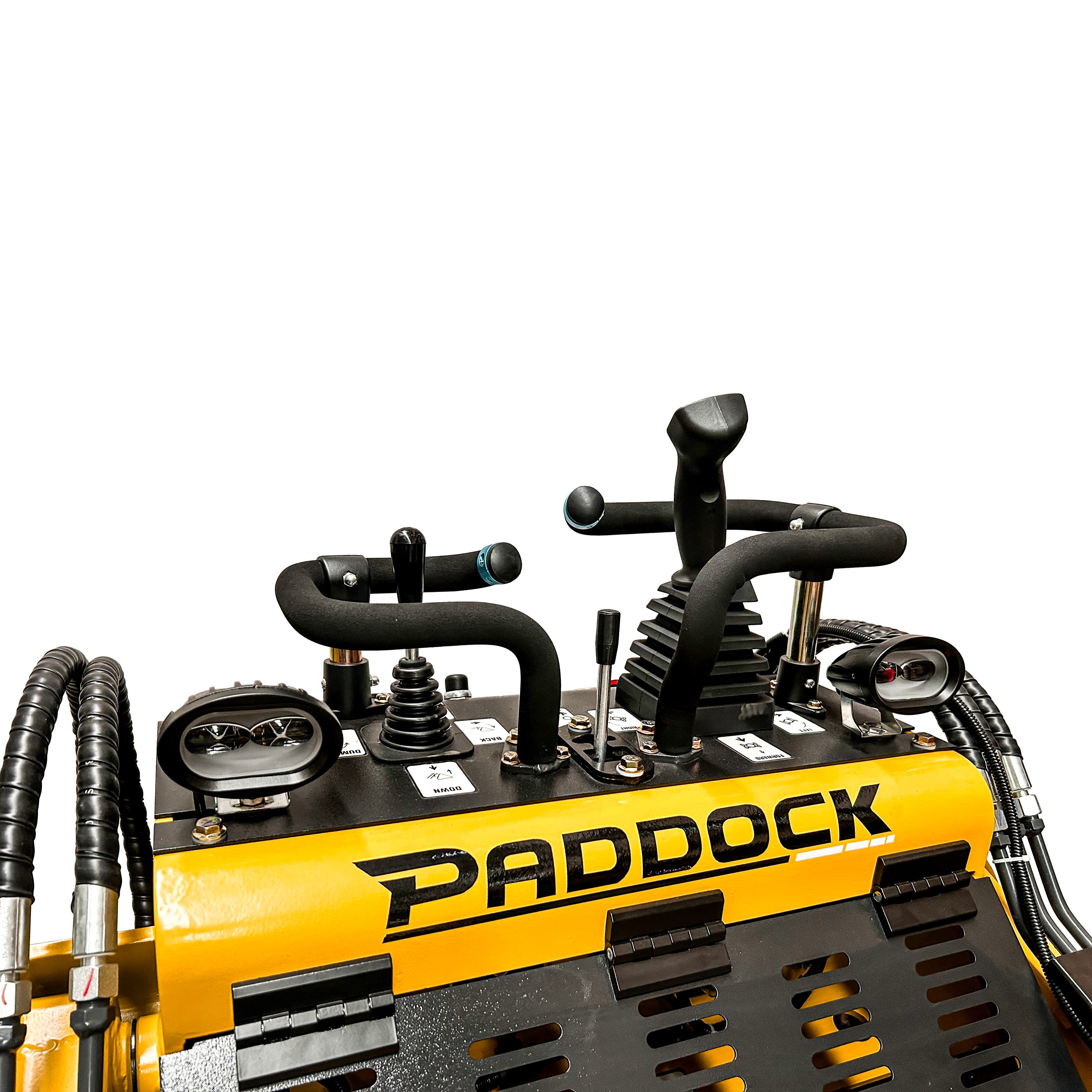 Paddock small petrol engine loader machine