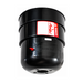 A BARE-Co PTO Safety Cover – 10″ / 250mm (designed to suit an 8″ safety clutch) in black, featuring a prominent warning label with a red danger symbol, spout, and embossed BARE-Co logo on the front—typically used with PTO guards for enhanced agricultural machinery safety—is shown photographed against a white background.
