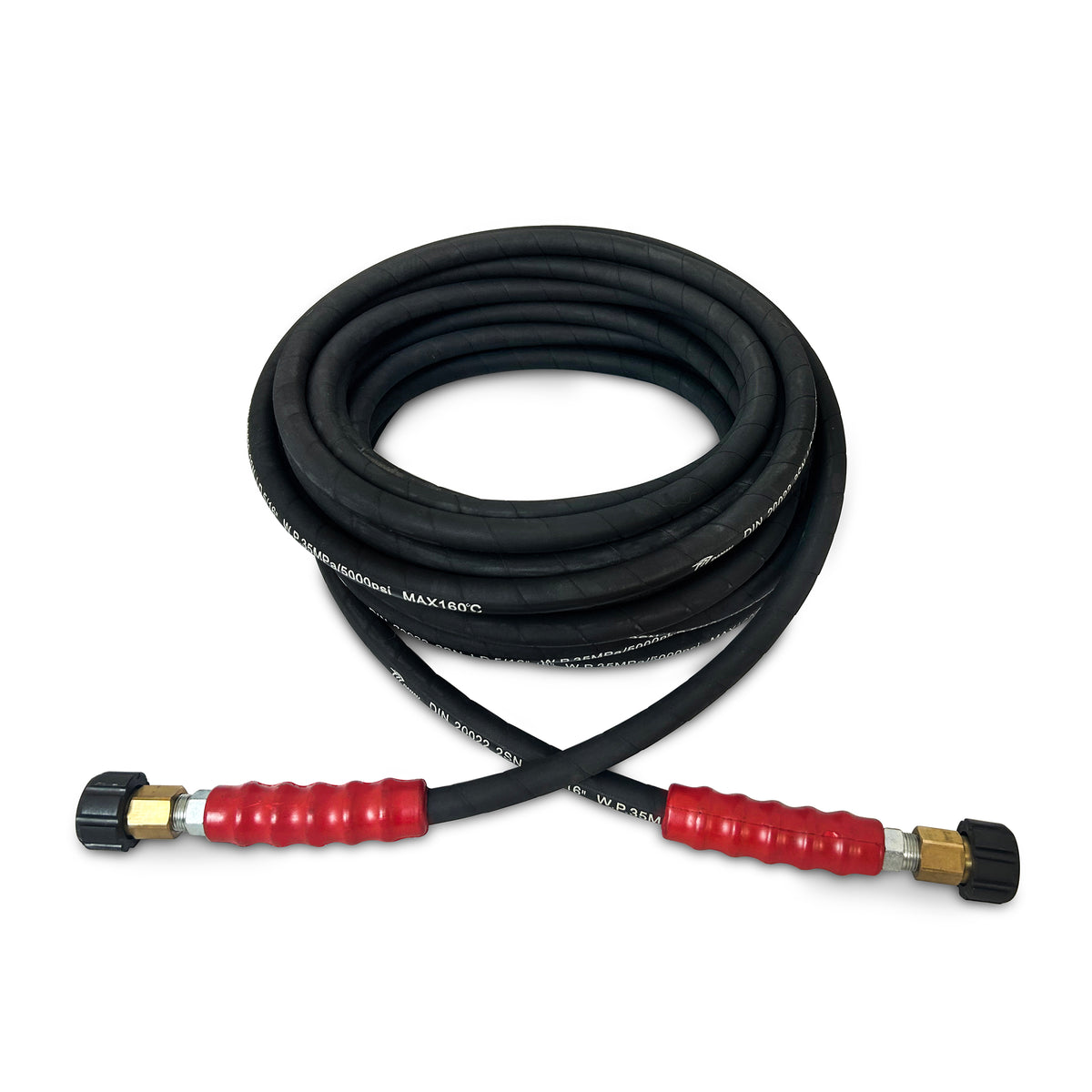 Pressure Washer Hose Hot Water Non Marking Steel Braided with Fittings — Scintex Australia