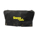 The Sherpa 4x4 Grunter Winch Cover is a black replacement cover with metal grommets and bold yellow Sherpa 4x4 branding, designed for the Grunter winch.