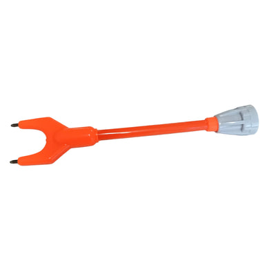 The Scintex Replacement Cattle Prod Tips offer a durable red and gray toy projectile, featuring a sturdy plastic body with a weighted tip. Ideal for outdoor play, it has an optional replaceable tip to ensure prolonged enjoyment.