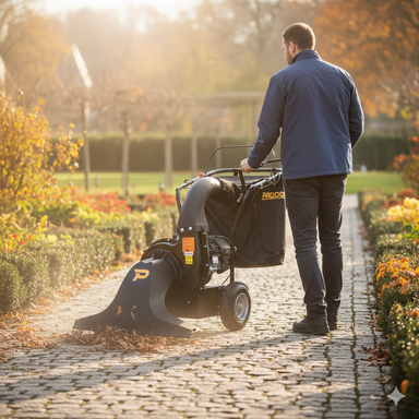 This is Australia's best motorised leaf vacuum and makes short work of cleanup jobs.