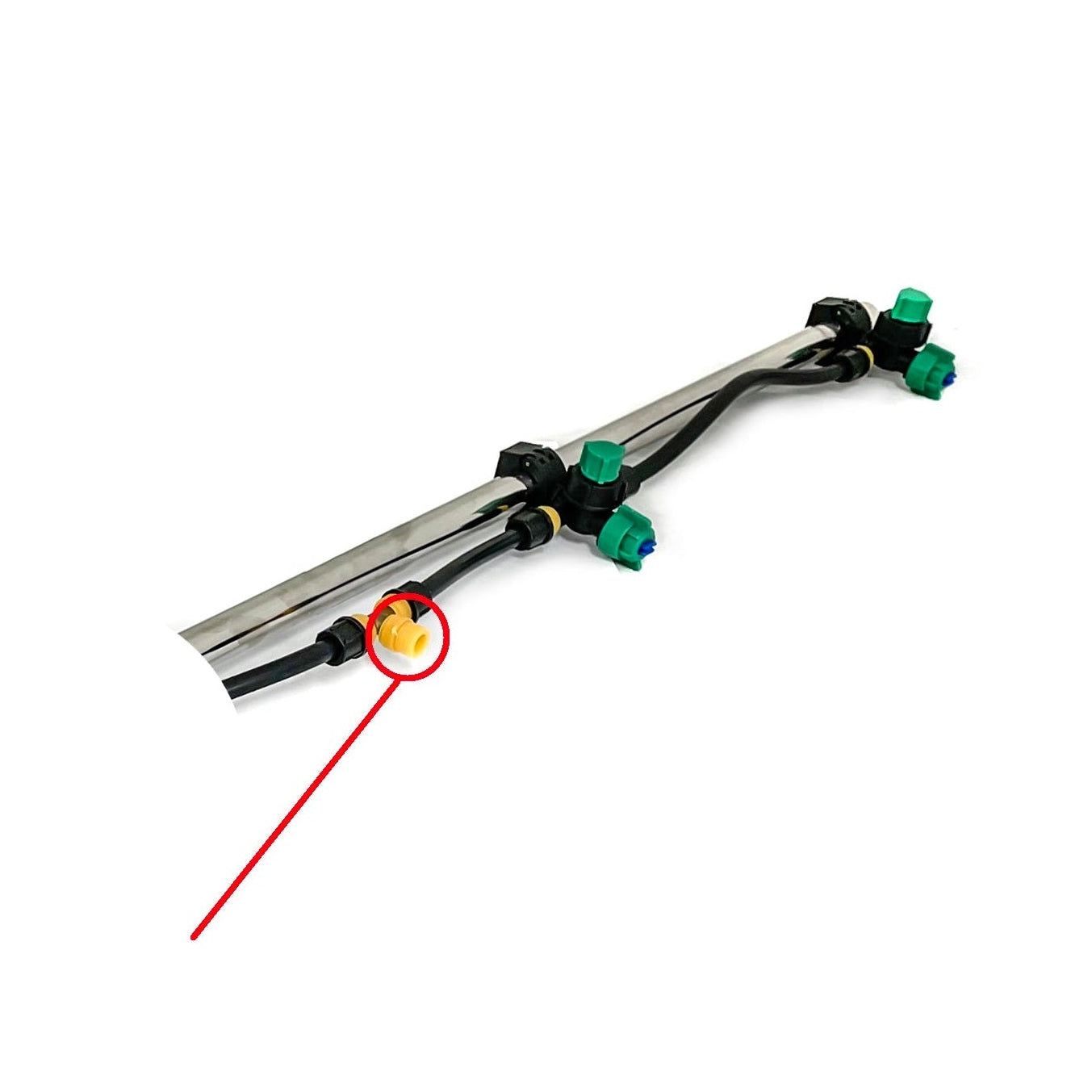 Scintex Thread Paddock Sprayer Replacement Yellow Threaded Part — Scintex Australia