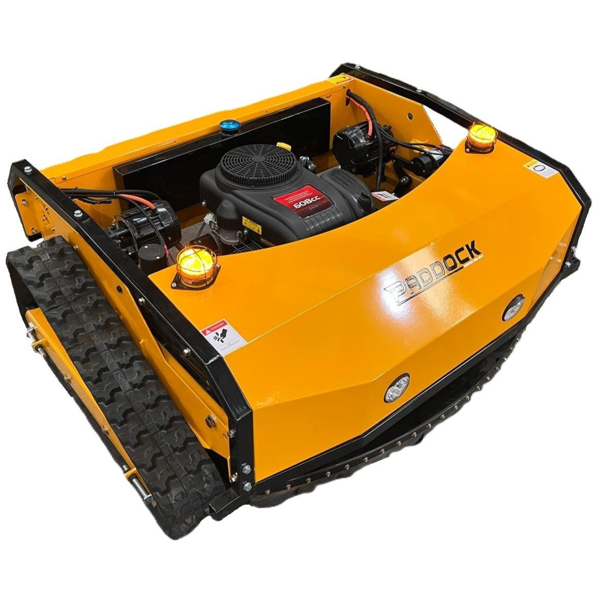 Remote Control Tracked Slasher Slope Mower | Paddock Machinery ...
