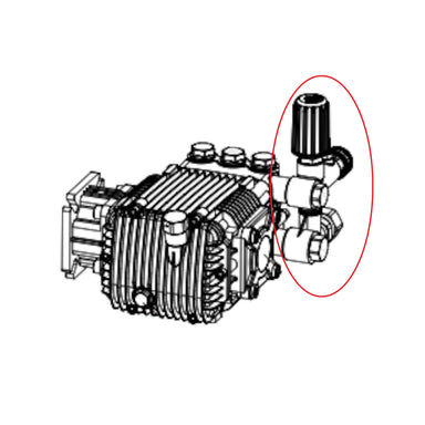 Paddock Machinery pressure washer unloader valve