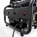 Black wall-mountable Paddock™ 1,450 PSI Pressure Washer with Hose Reel featuring a high-pressure hose and mounting bracket.