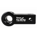 Black Sherpa 4x4 Alloy Soft Shackle Recovery Hitch with a large round opening, marked with a 5,000kg working load limit.