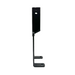 Black heavy-duty steel Sherpa 4x4 ATV Winch Hitch Mount with an L-shaped base and a vertical arm featuring a circular hole, designed for a 2″ receiver.