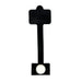 A black plastic Sherpa 4x4 Winch Plug Socket by Scintex with a rectangular SHERPA-labeled top, long handle, and a rectangular base with a round white insert—ideal as a replacement or spare. White background.