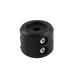 Sherpa 4x4 Winch Cable Stopper / Up to 12.7mm, a black rubber stopper secured with two metal hex bolts.