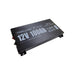 A rectangular Trolltek™ 12V LiFePO4 Super Slimline Lithium Battery with Bluetooth app, featuring labeled specs and a black casing, is pictured against a white background.