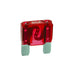 The Sherpa 4x4 Replacement 50A Maxi Fuse features two flat metal prongs and a visible internal strip, making it ideal for high-current automotive circuits that require Maxi Fuse replacement.