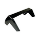 The Scintex Turf Cutter Blades feature a black, angular metal bracket with three flat sides and two holes at each end—perfect as a mounting part or replacement blade.