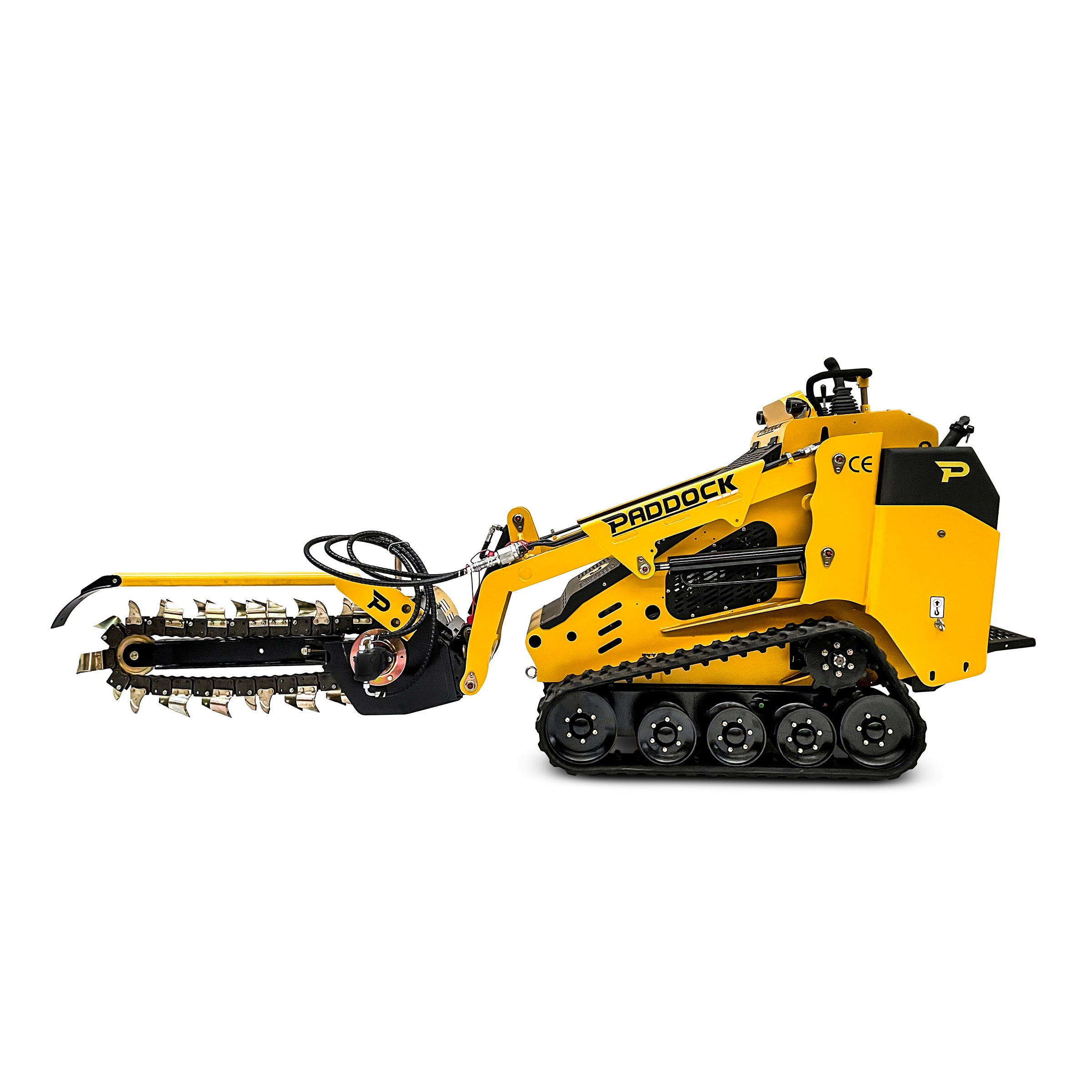 cable trencher diesel loader