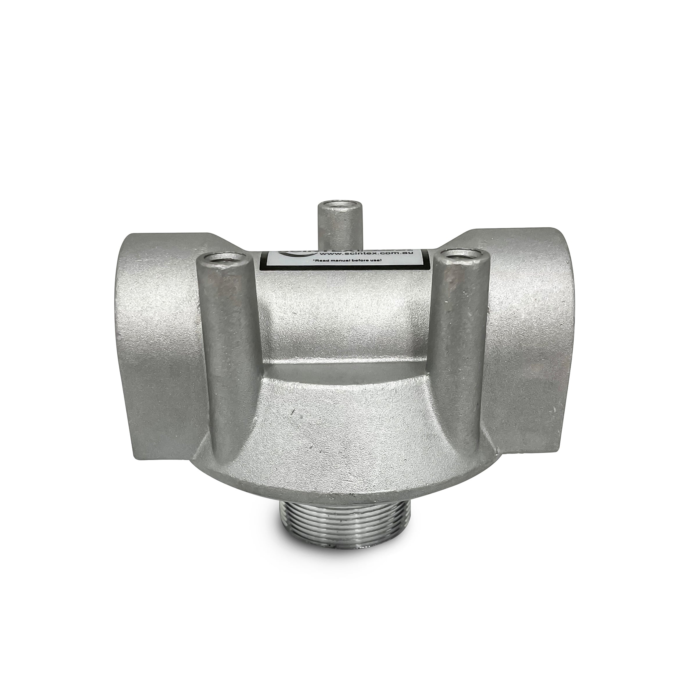 Scintex Thread Diesel Filter Mounting Head / Aluminum — Scintex Australia