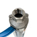 bore hole pump output nozzle