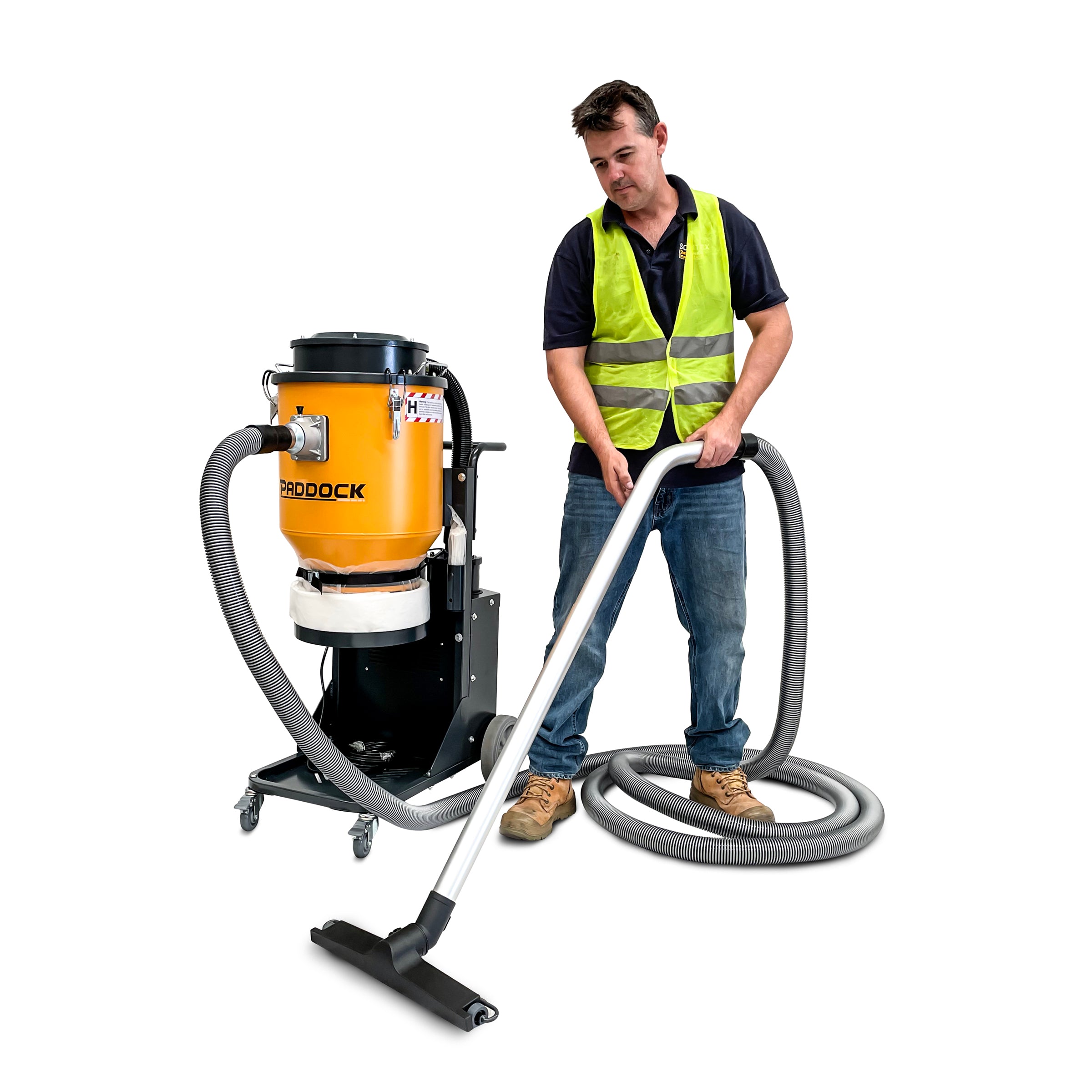 powerful industrial vacuum auto pulse cleaning