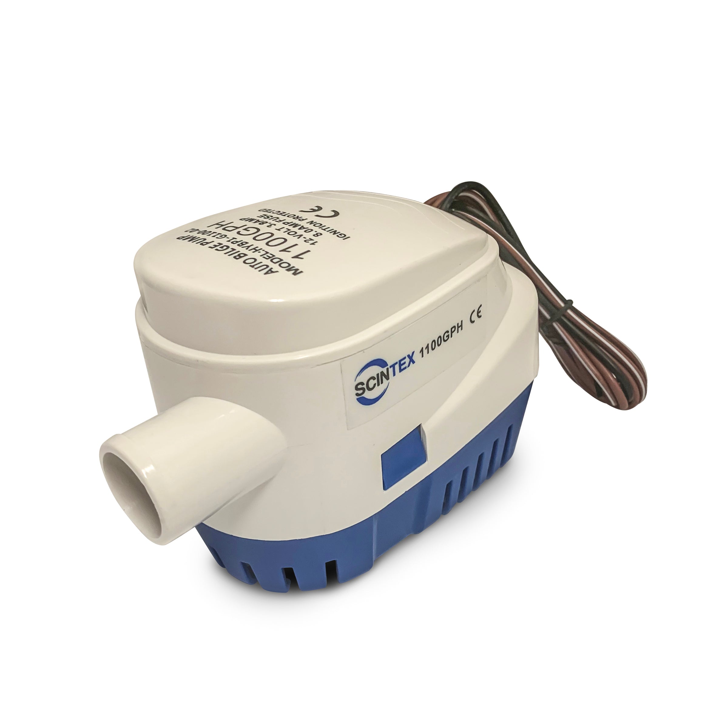 automatic bilge pump with integrated float switch