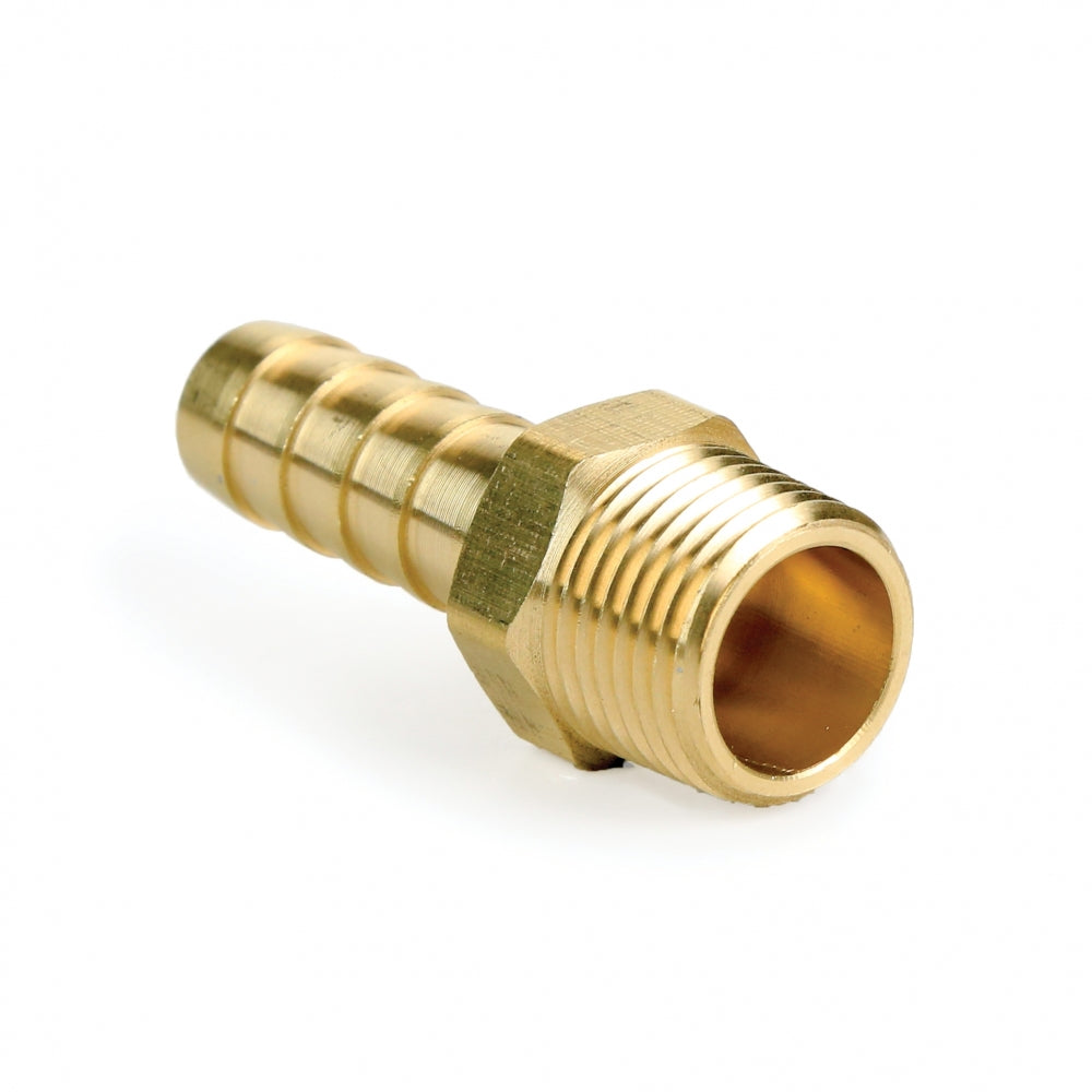 Brass hose tail x male BSP thread pipe fitting