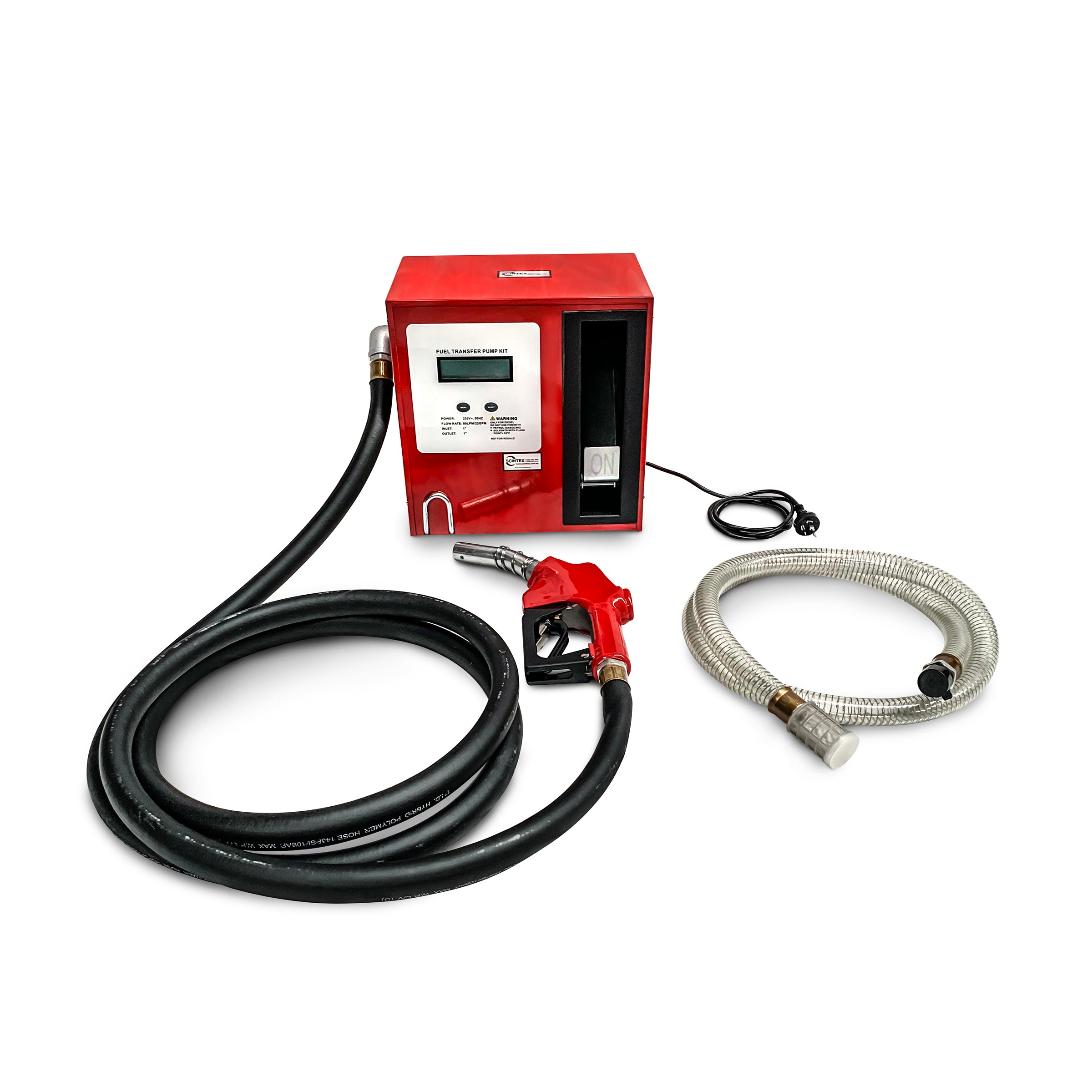 diesel pump bowser digital flow meter kit