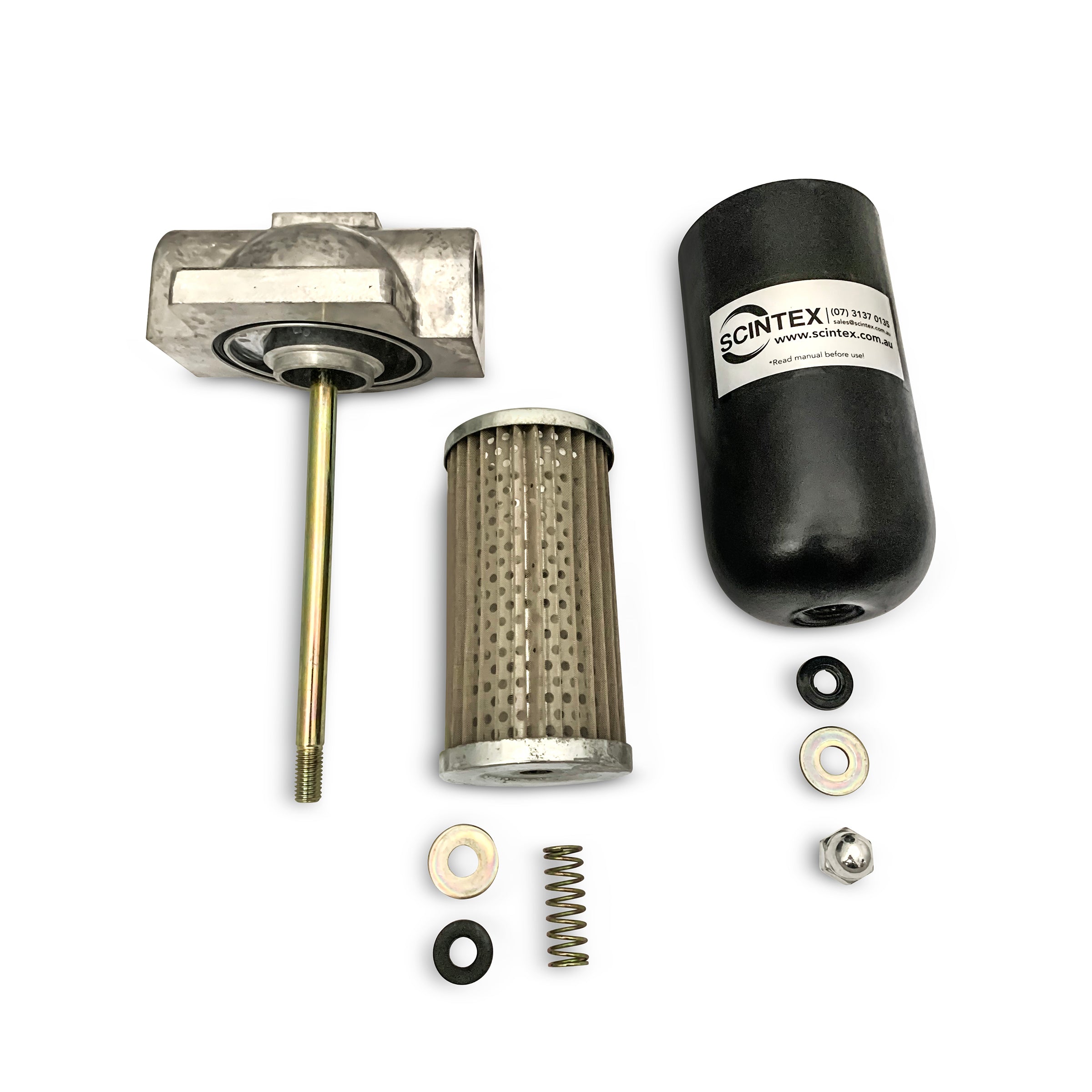 Scint Filter Inline Filter & Strainer - Fuels Diesel Petrol Water Oils โ Scintex ...