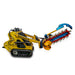 hydraulic tracked trencher