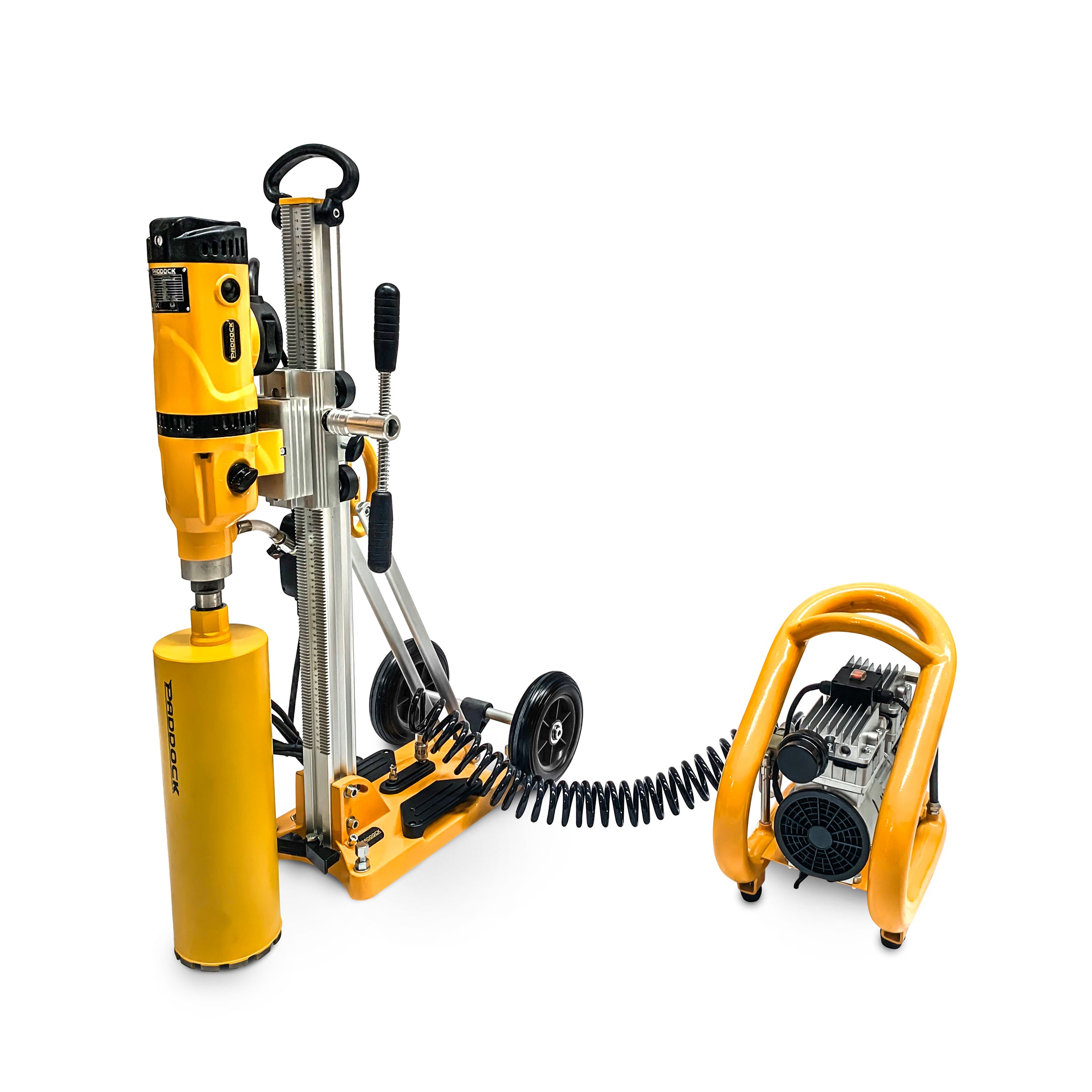 Core Pump Machine Vacuum Pump for Core Drill Stand Base - By Paddock Machinery — Scintex ...
