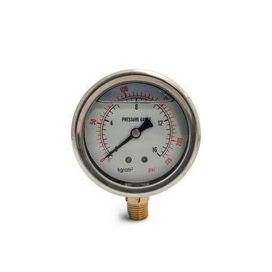 oil pressure gauge analogue