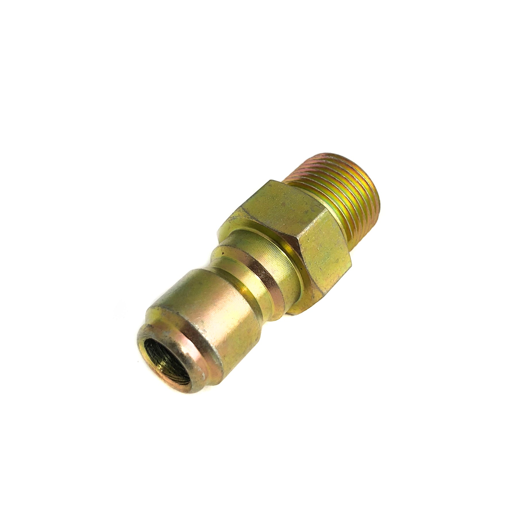 Pressure Washer Hose Fittings Brass 3-8 quick disconnect plug x male thread
