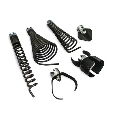 SSECT02 sectional drain cleaner cutting head set