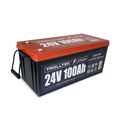 Trolltek Lithium Battery 24V trolling motor camping offroad