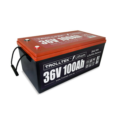 TROLLTEK Lithium 36V battery trolling motors Minn Kota Motorguide