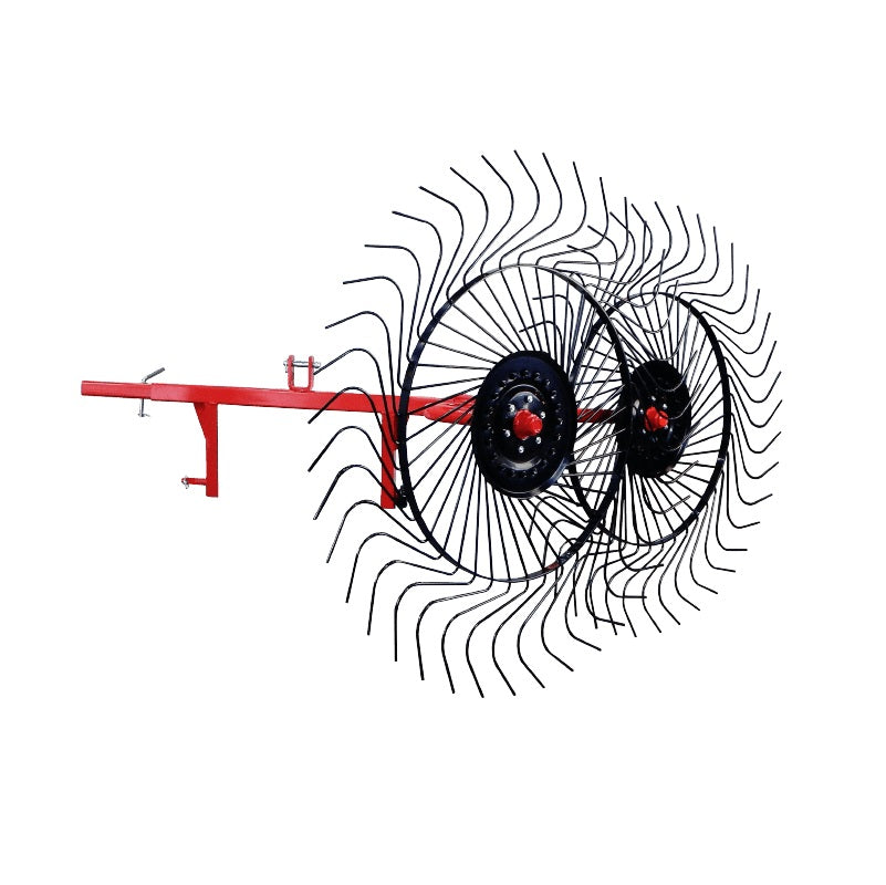 Tractor Finger Wheel Hay Rakes by Paddock Machinery — Scintex Australia