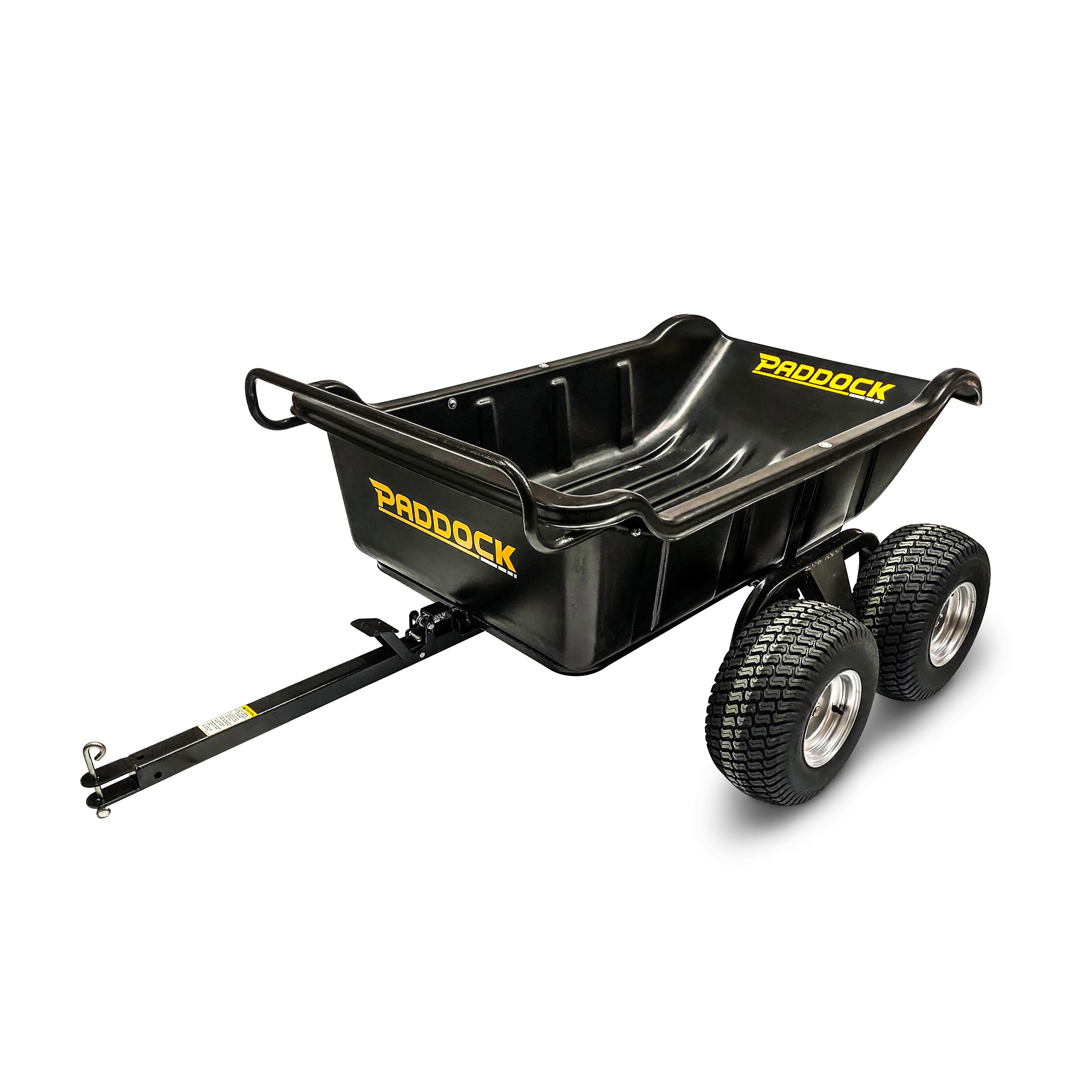 poly tipper trailer for four wheelers motorcycles ride on mowers