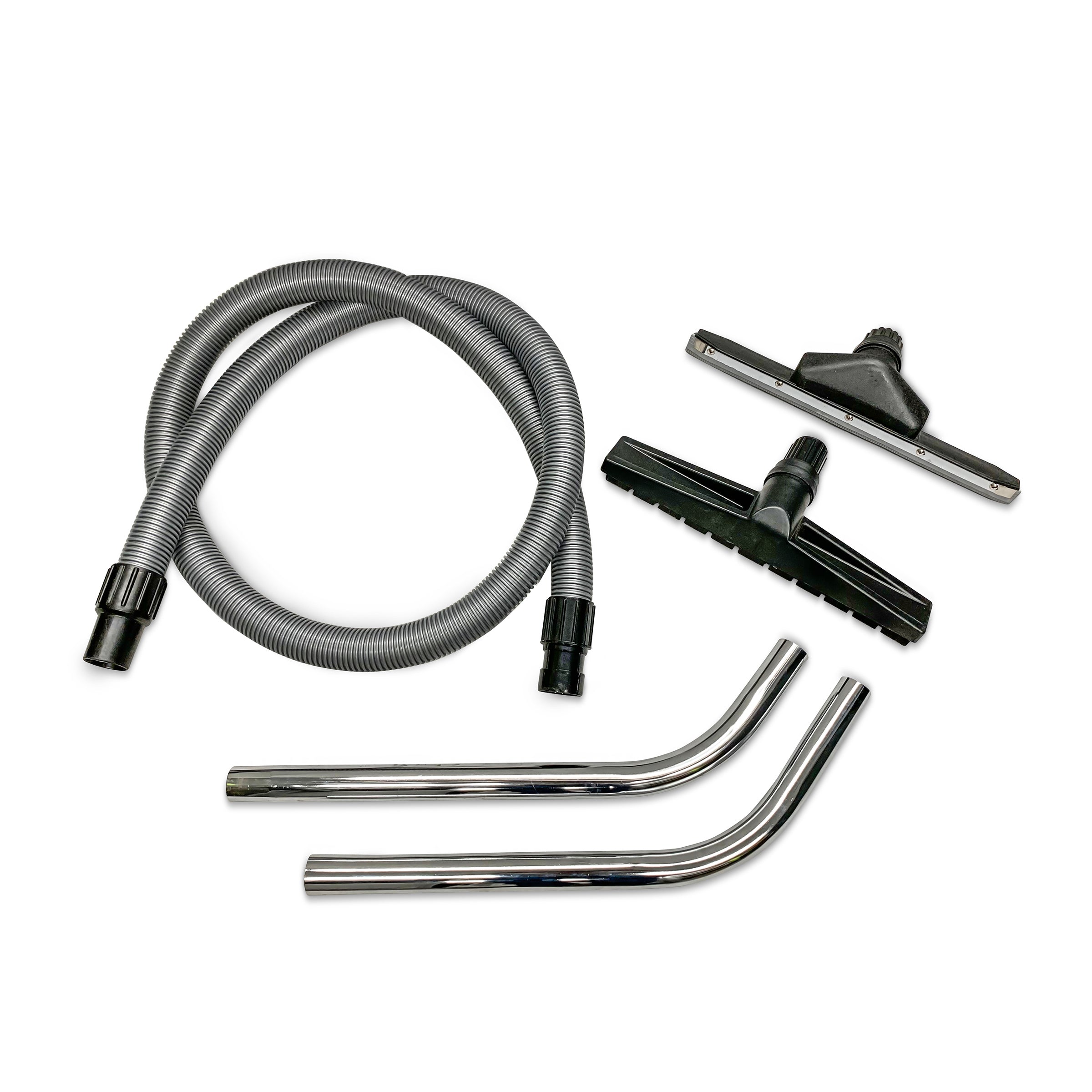 Industrial vacuum cleaner hose and head attachments
