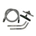 Industrial vacuum cleaner hose and head attachments