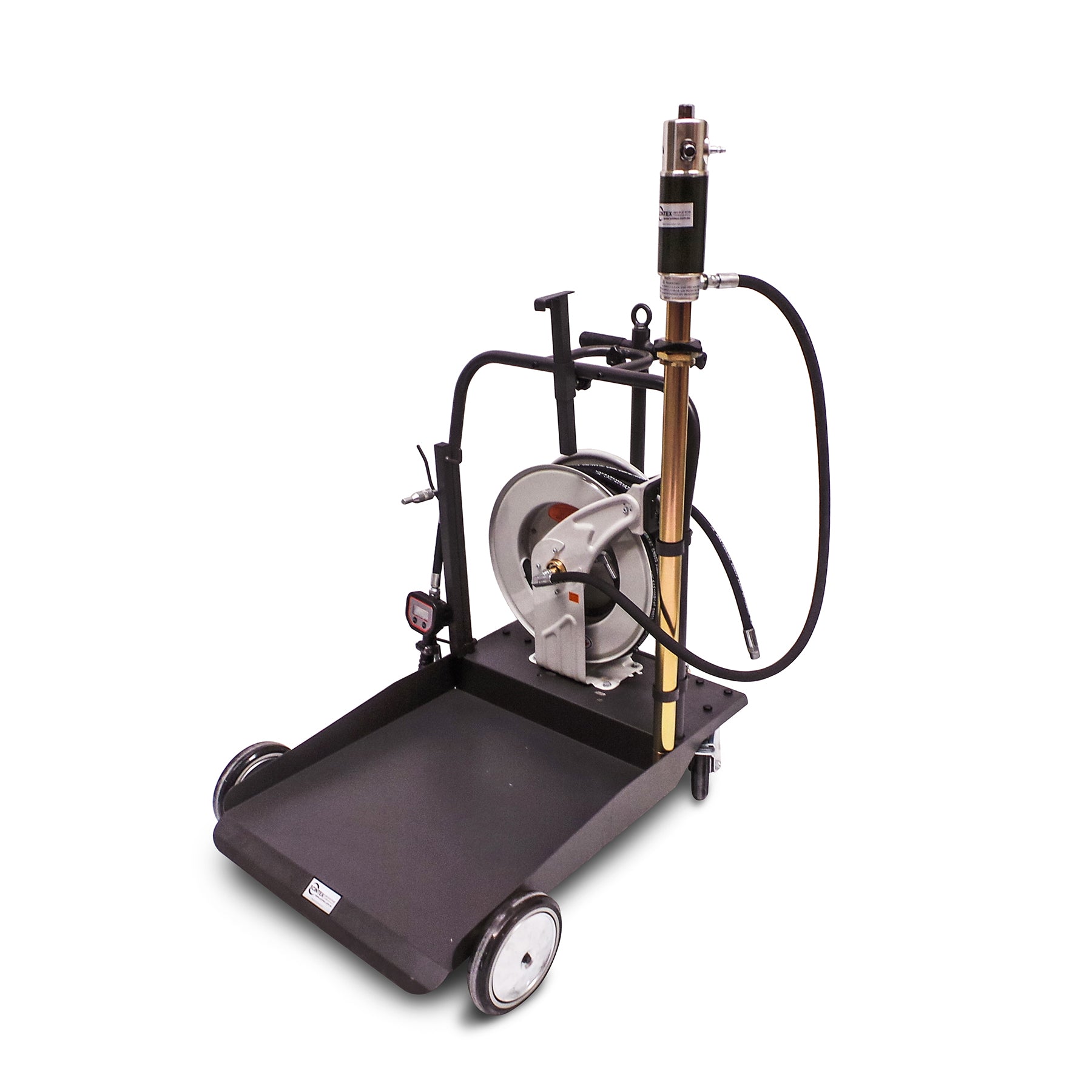 oil service drum pumping kit with trolley
