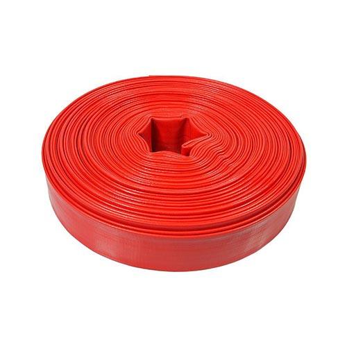 red lay flat hose heavy duty