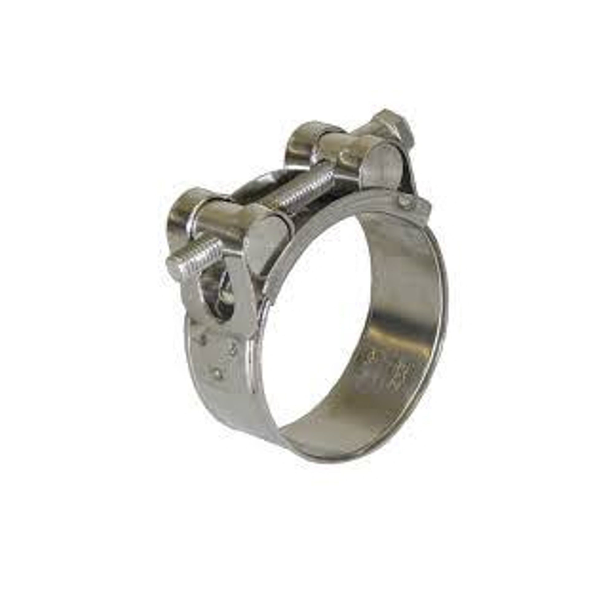 super clamp high pressure hose clamp tee bolted design